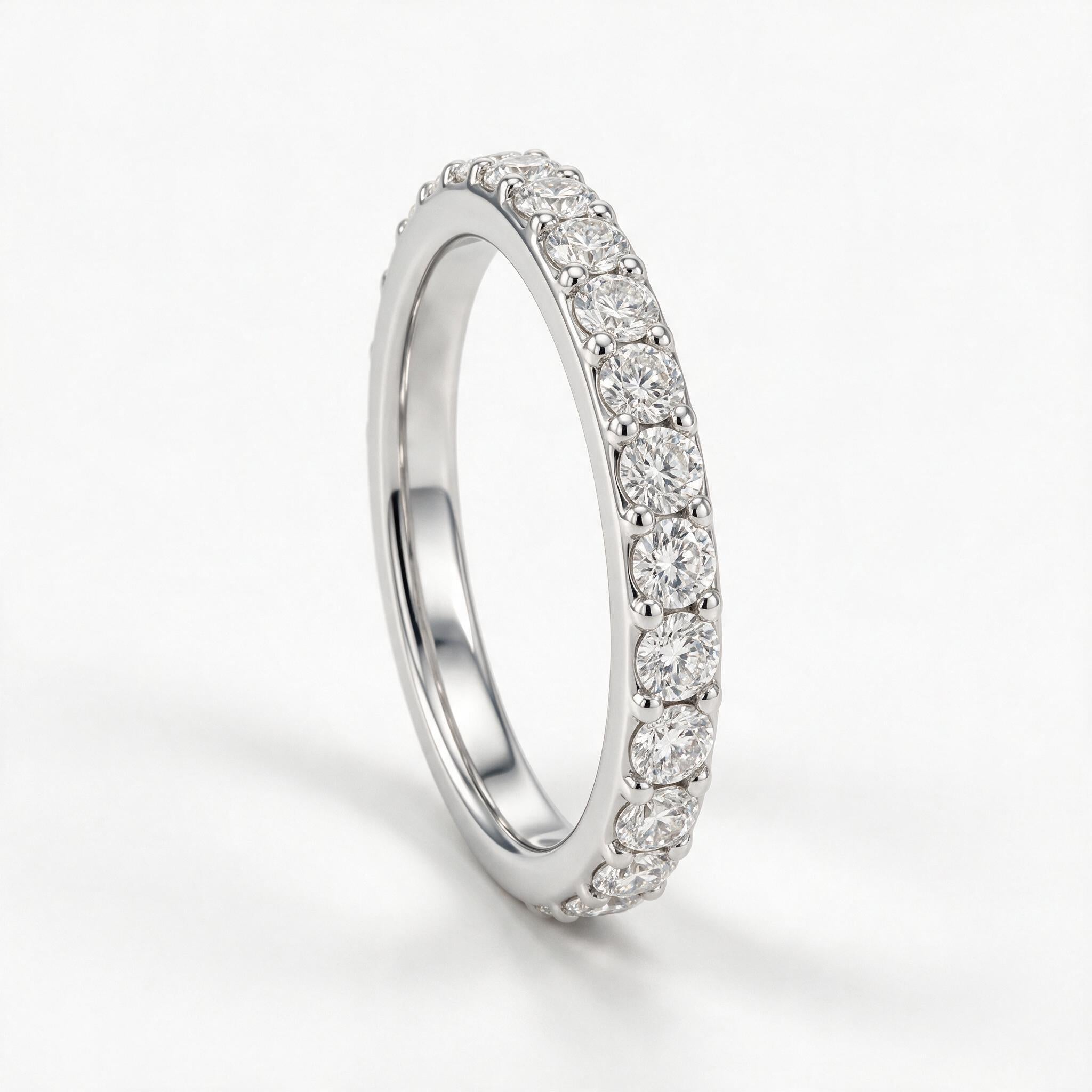 Full eternity diamond band