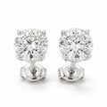 Lab grown diamond stud earrings